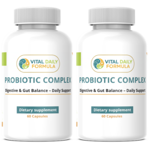 Probiotic Complex (2 Bottles, 60 Capsules)